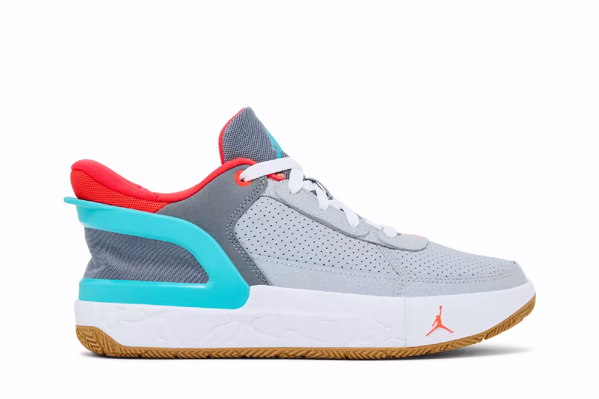 Air Jordan Day 1 EasyOn GS Cool Grey Dusty Cactus, view 2