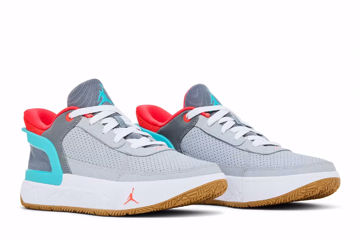 Air Jordan Day 1 EasyOn GS Cool Grey Dusty Cactus, view 9