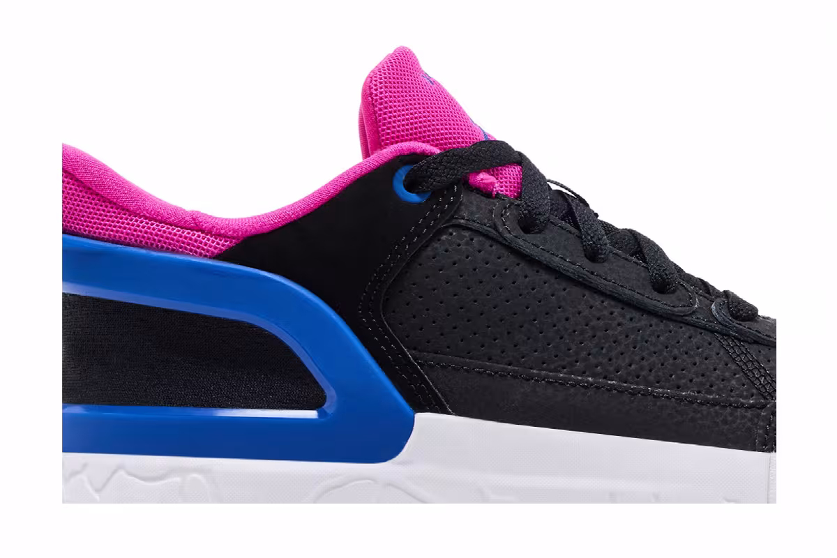 Air Jordan Day 1 EasyOn GS Black Fire Pink Royal, view 3