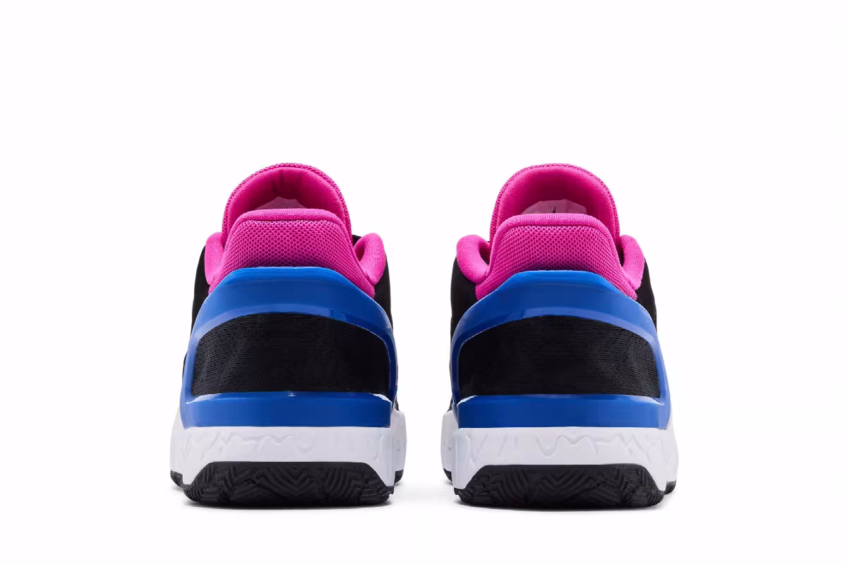 Air Jordan Day 1 EasyOn GS Black Fire Pink Royal, view 7