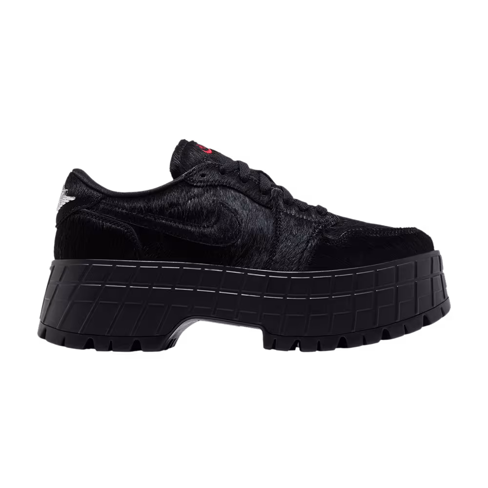 Women's Air Jordan 1 Low Brooklyn Black Pony