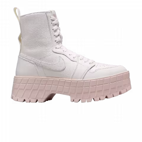 Wmns Air Jordan 1 High Brooklyn 'Sail Legend Pink'