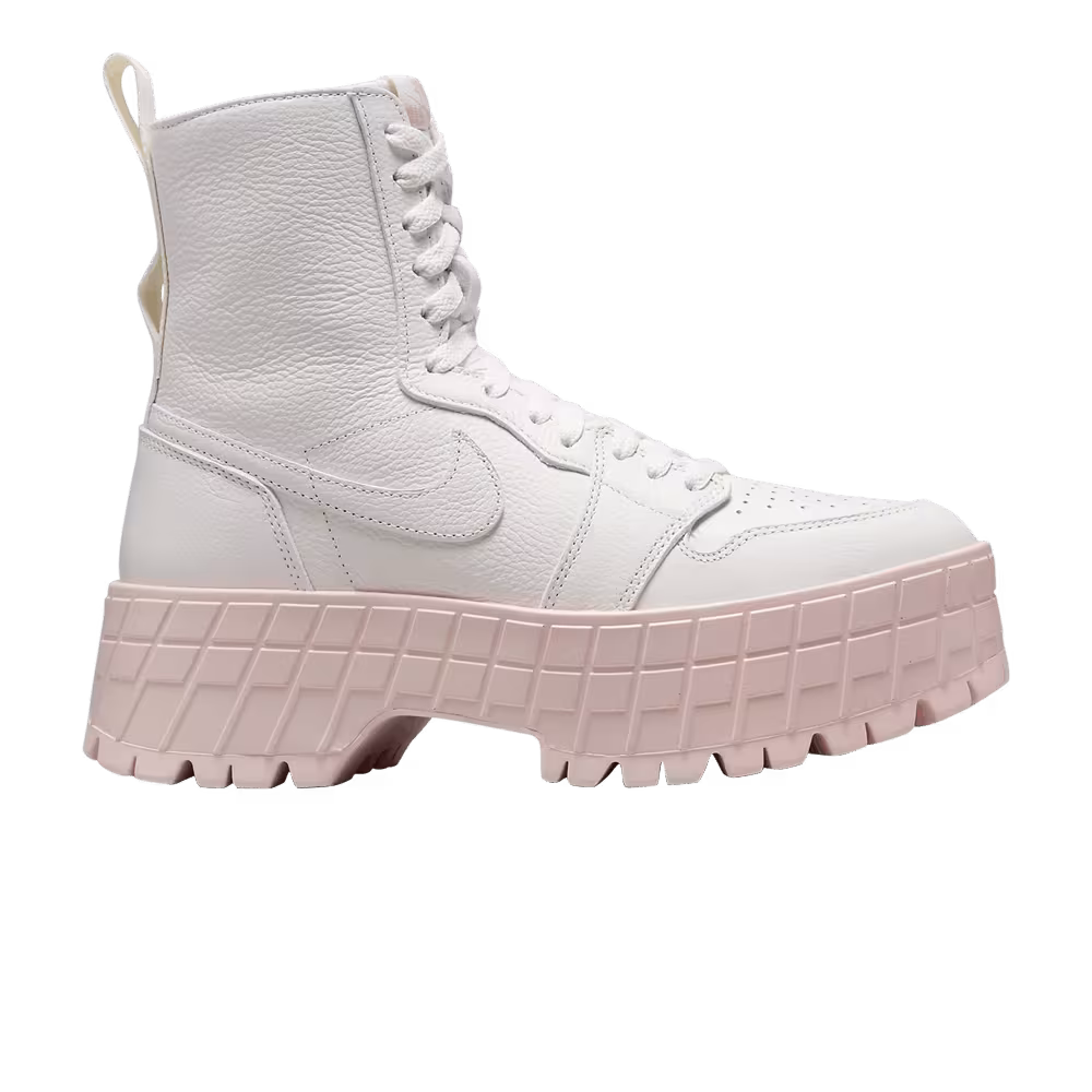 Women's Air Jordan 1 High Brooklyn Sail Legend Pink