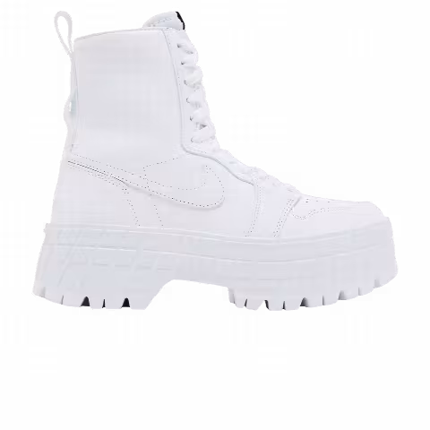 Wmns Air Jordan 1 High Brooklyn 'Triple White'