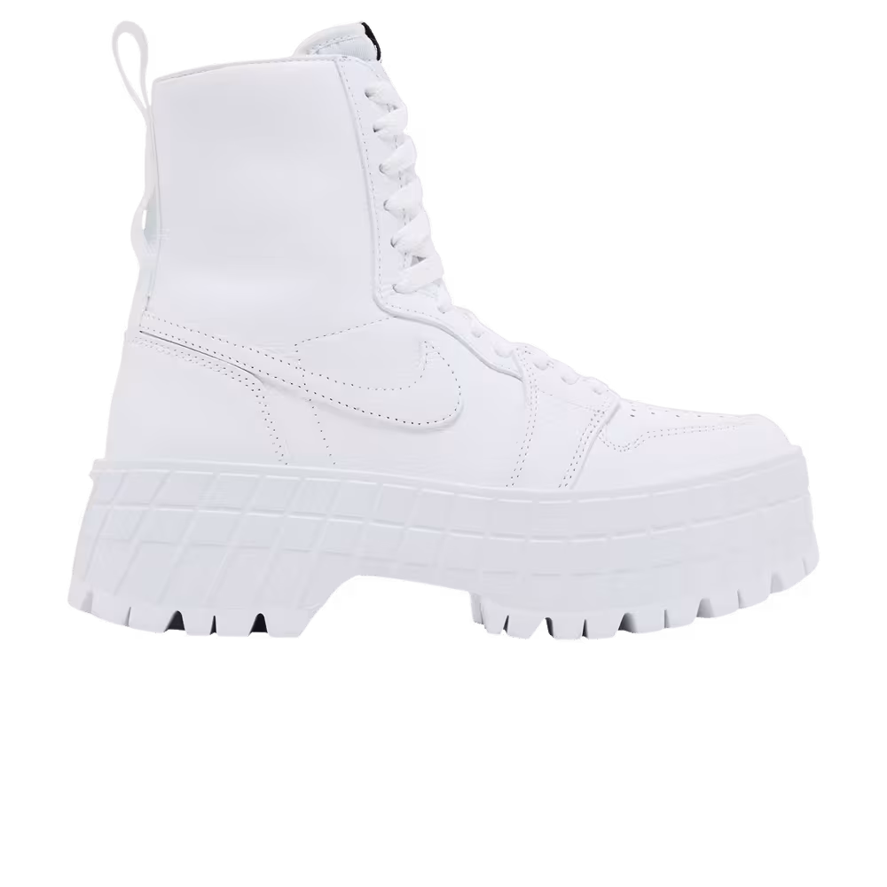 Women's Air Jordan 1 High Brooklyn Triple White