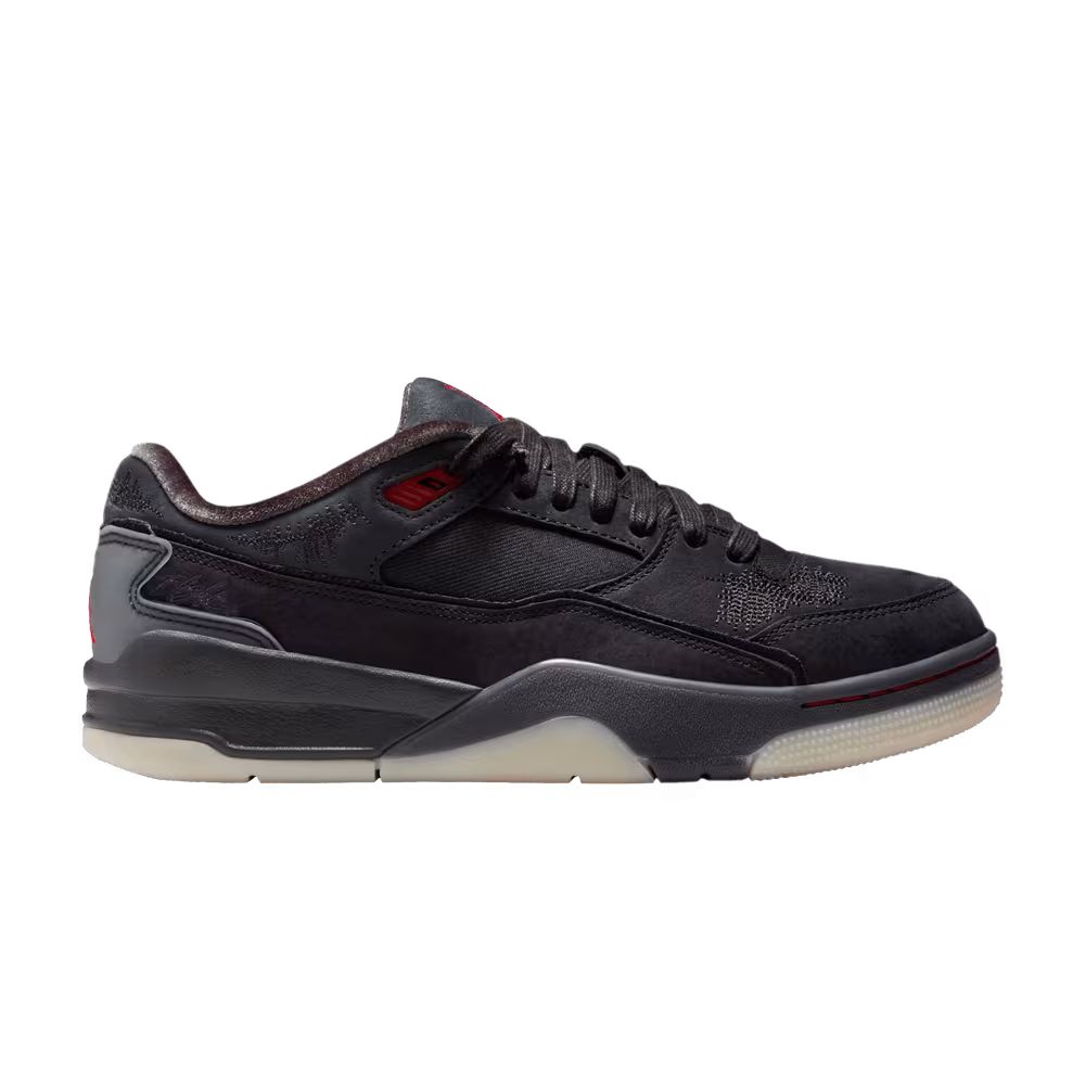 Who Decides War x Air Jordan Women's Jordan Flight Court The World Is Your Court - Black