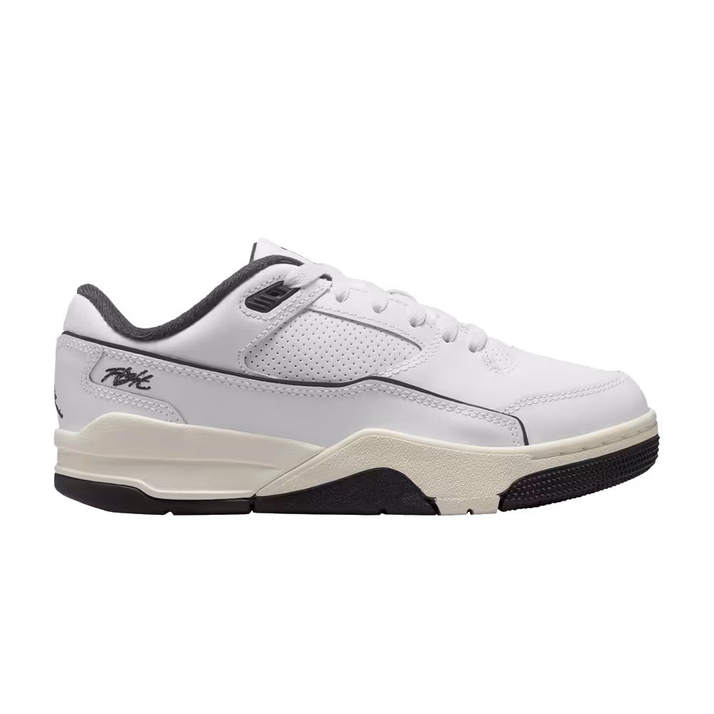 Air Jordan Flight Court GS White Sail Black