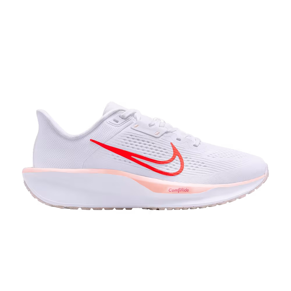 Nike Women's Quest 6 White Bright Crimson