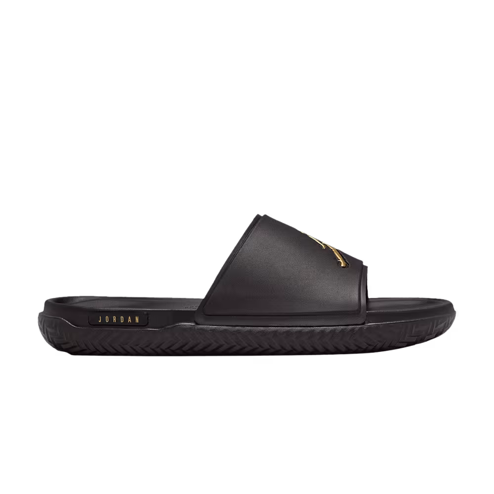 Air Jordan Jumpman Slide Black Metallic Gold
