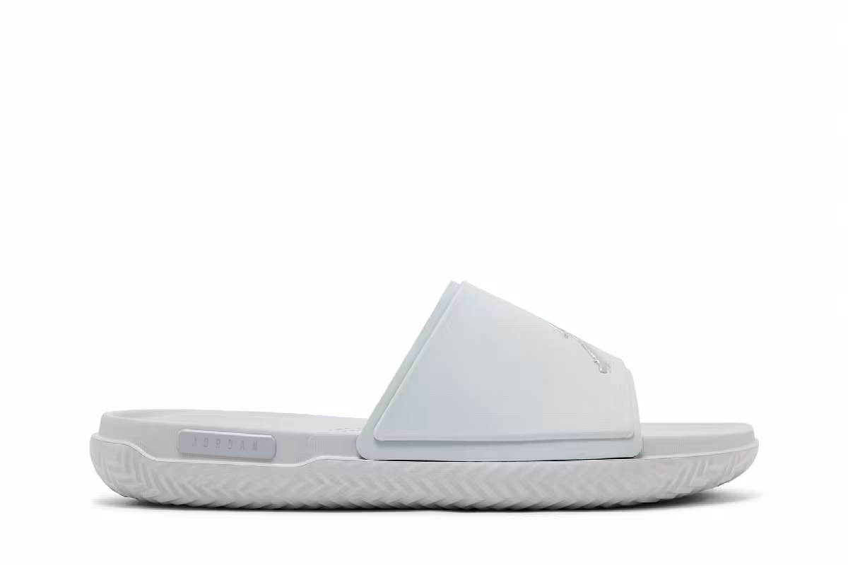 Air Jordan Jumpman Slide Neutral Grey Metallic Silver, view 2