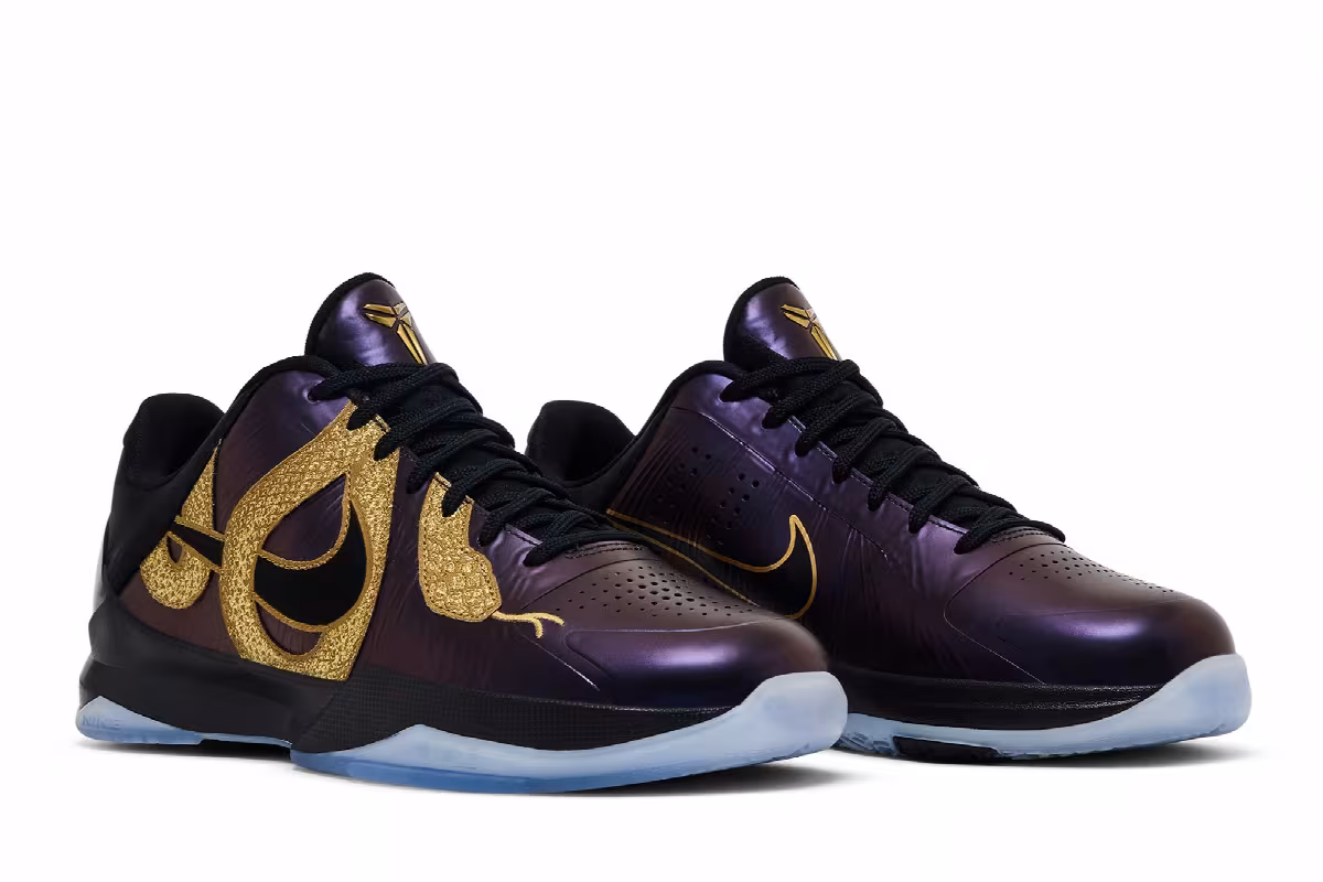 Nike Zoom Kobe 5 GS Year of the Mamba - Eggplant, view 9