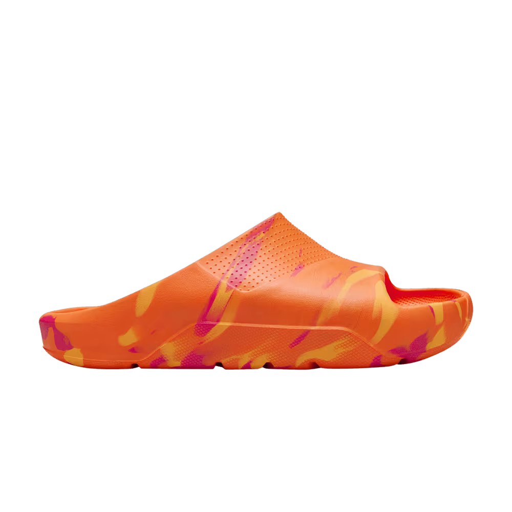 Air Jordan Post Slide GS Orange Blaze Marbled