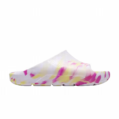 Air Jordan Post Slide GS 'White Fuchsia Marbled'