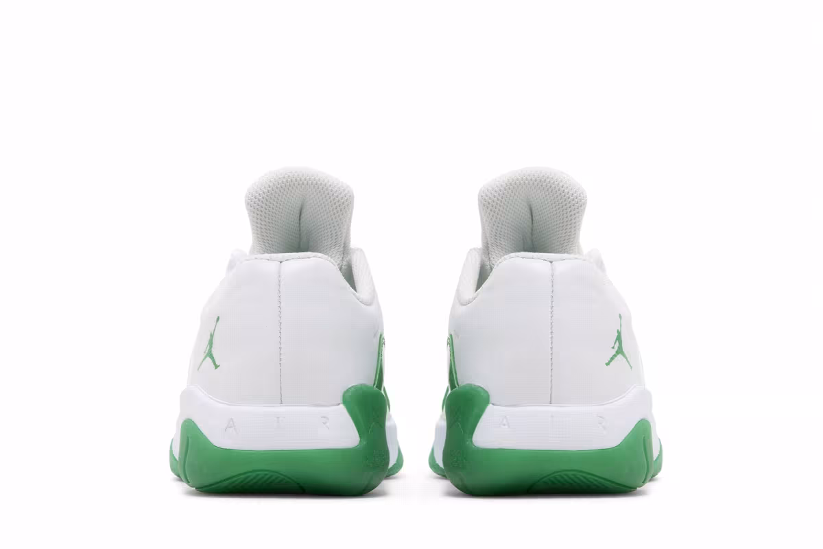 Women's Air Jordan 11 CMFT Low White Lucky Green, view 7