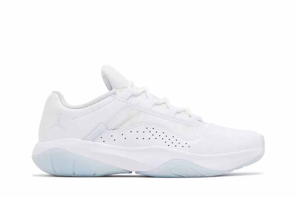 Women's Air Jordan 11 CMFT Low White Ice Blue, view 2