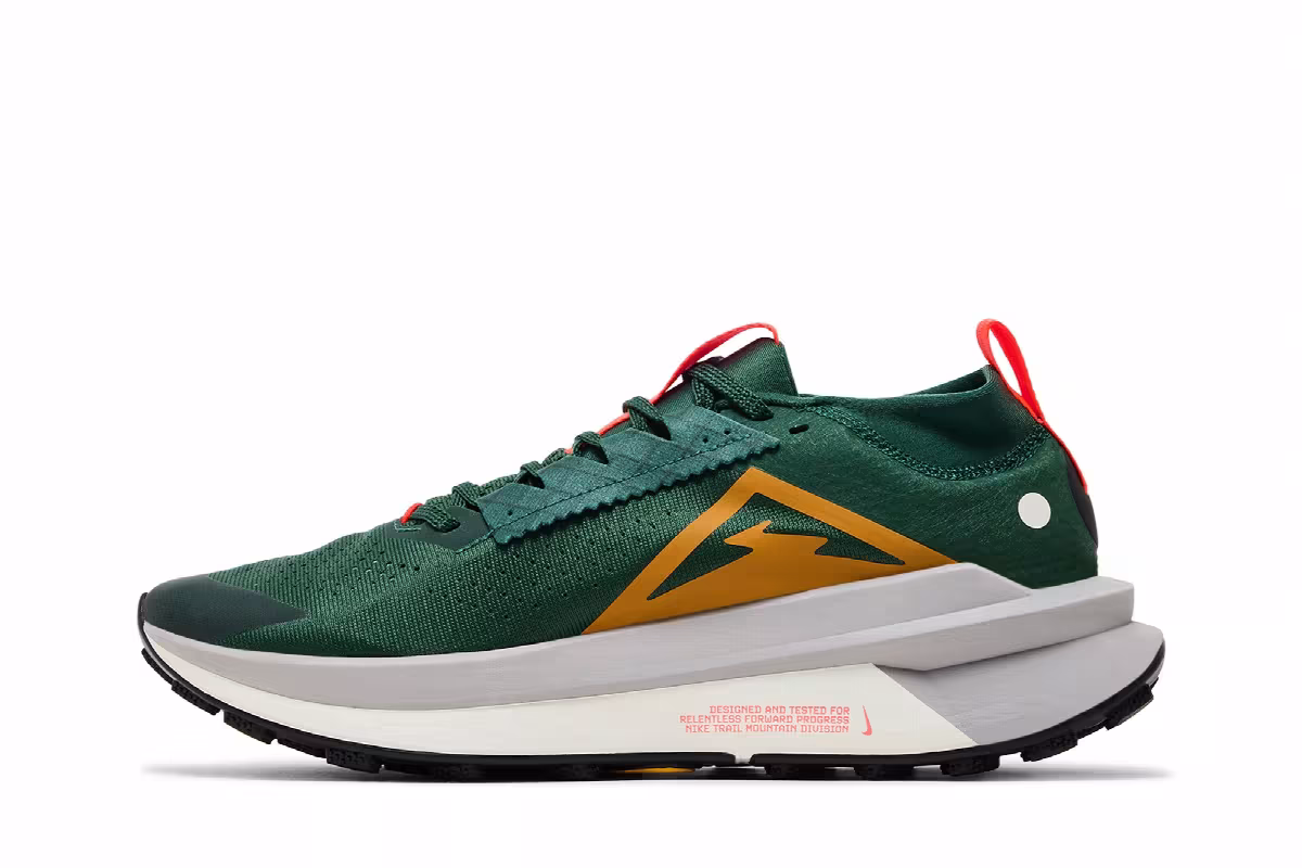Nike ZoomX Zegama 2 Fir Desert Ochre, view 4
