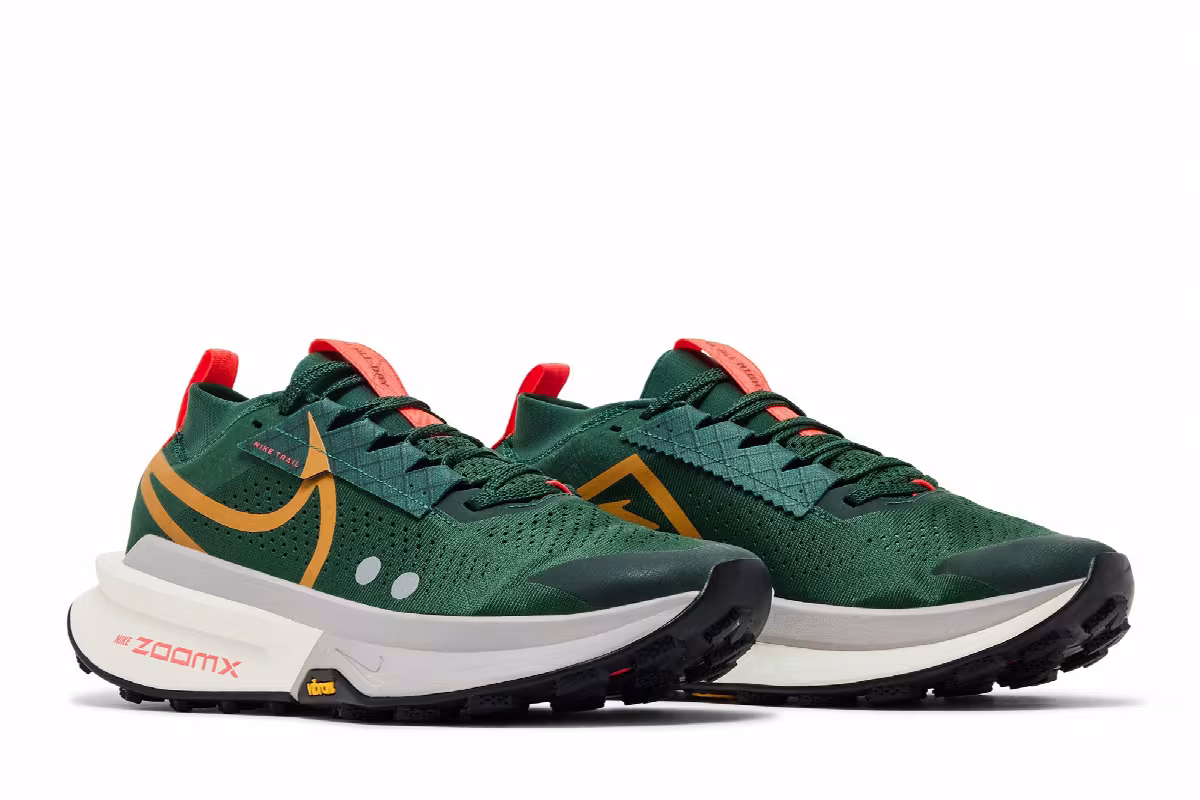 Nike ZoomX Zegama 2 Fir Desert Ochre, view 9