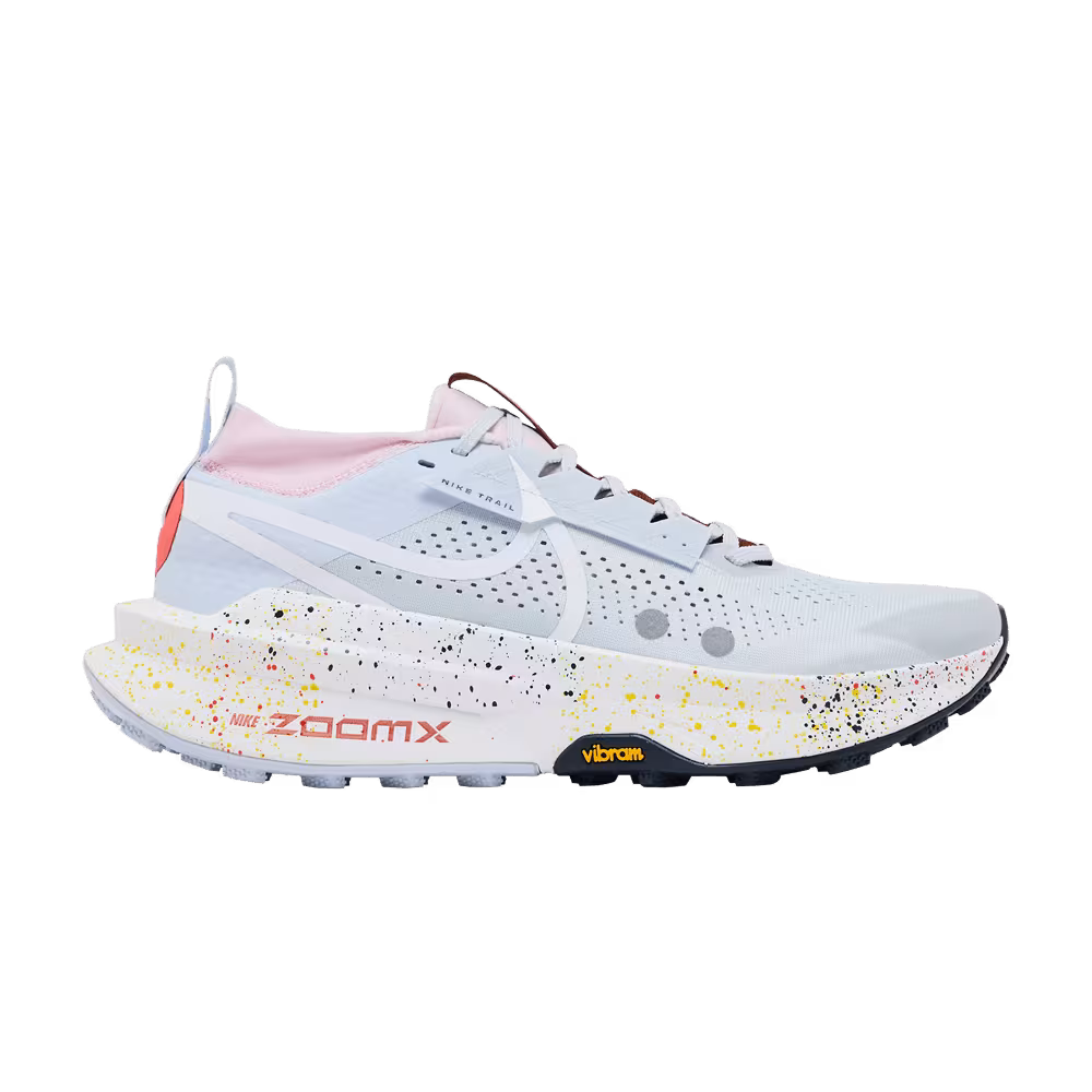 Nike ZoomX Zegama 2 Platinum Paint Splatter