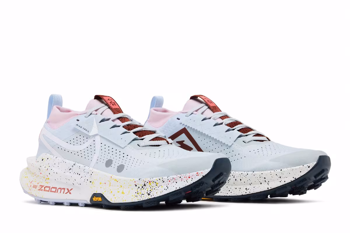 Nike ZoomX Zegama 2 Platinum Paint Splatter, view 9