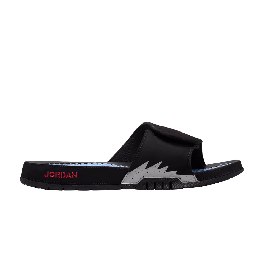 Air Jordan Hydro 5 Slide Black Metallic