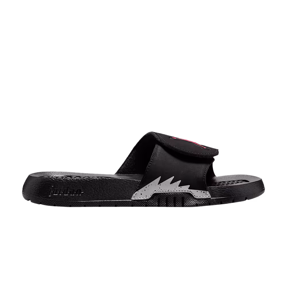 Air Jordan Hydro 5 Slide GS Black Metallic
