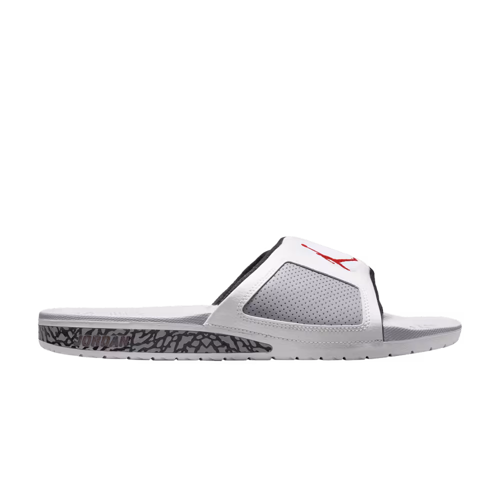 Air Jordan Hydro 3 Slide White Cement
