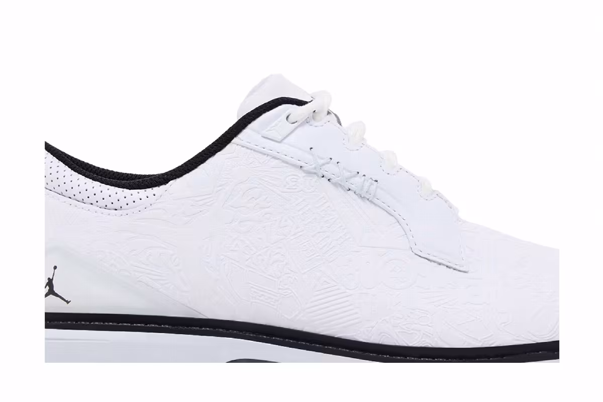 Air Jordan ADG 5 White Black Pure Platinum, view 3