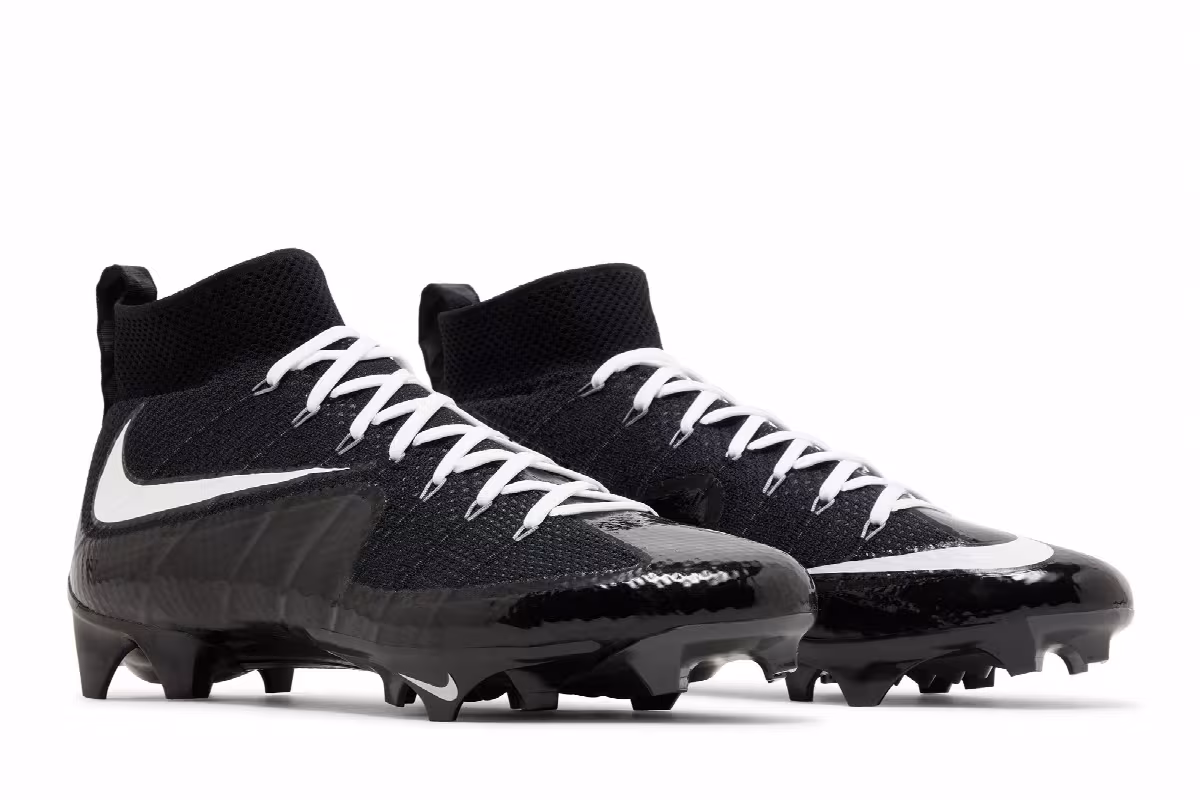 Nike Vapor Edge 360 Untouchable Mid Black White, view 9