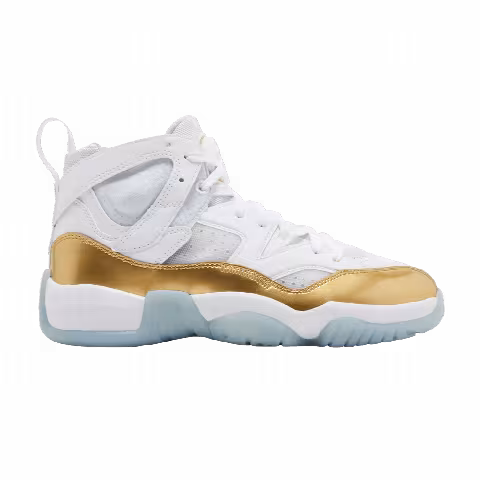 Air Jordan Wmns Jumpman Two Trey 'White Metallic Gold'