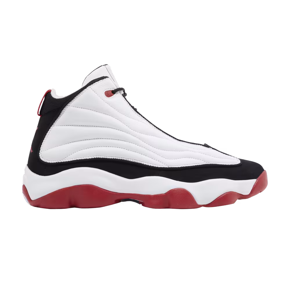 Air Jordan Pro Strong White Black Gym Red