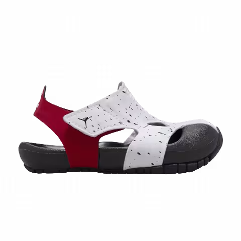 Air Jordan Flare TD 'White Gym Red Black Speckled'