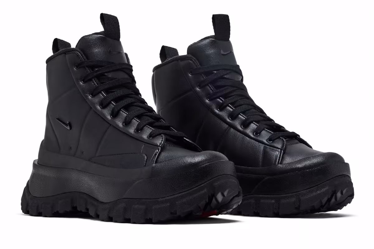 Nike Women's Blazer Roam Mid Triple Black, view 9