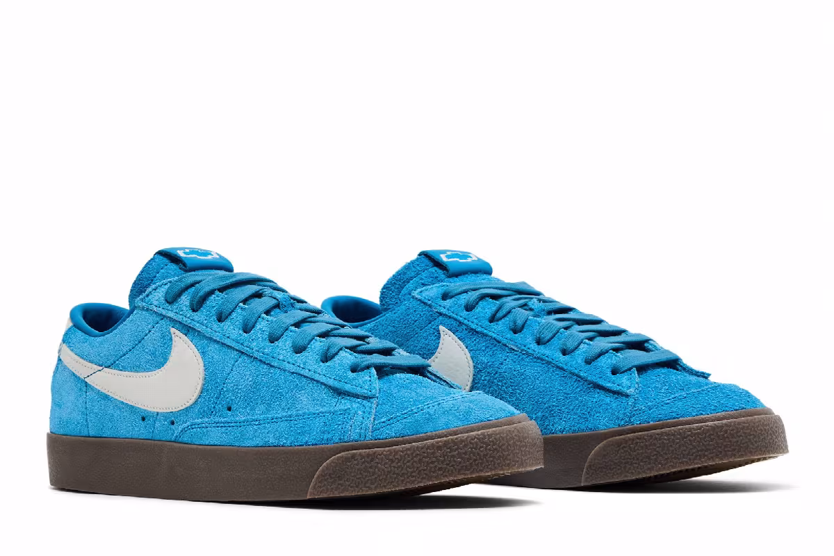 Devin Booker x Chevrolet x Nike Blazer Low Surf Blue, view 9