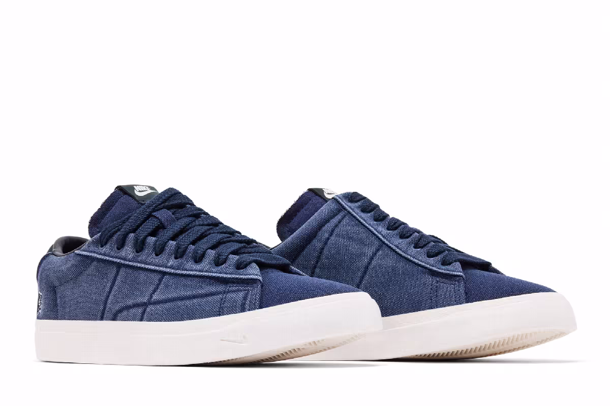 Devin Booker x Nike Blazer Low Detroit Tigers Pack - College Navy, view 9