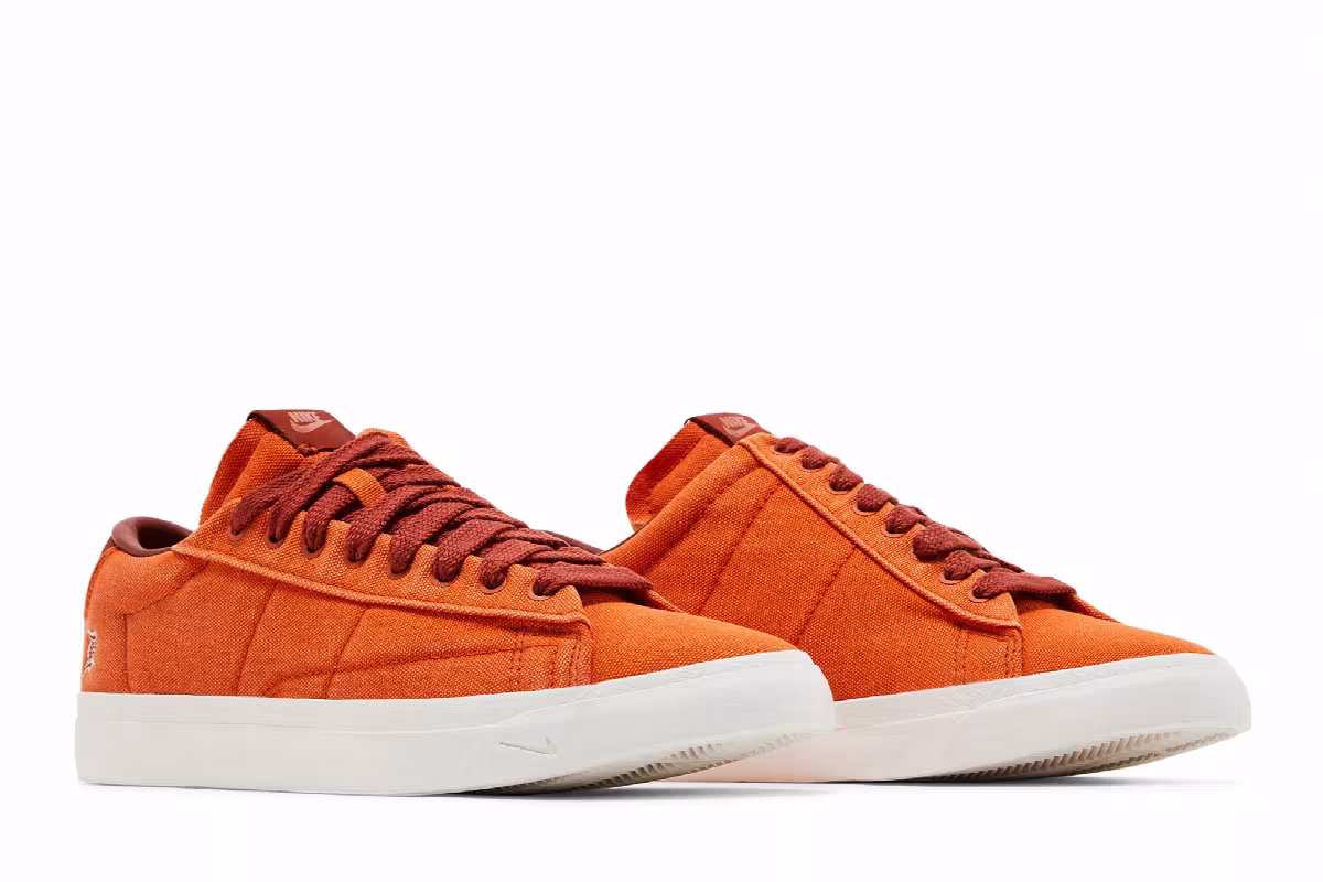 Devin Booker x Nike Blazer Low Detroit Tigers Pack - Campfire Orange, view 9