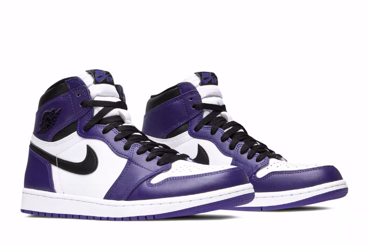 Air Jordan 1 High OG Court Purple 2.0, view 9