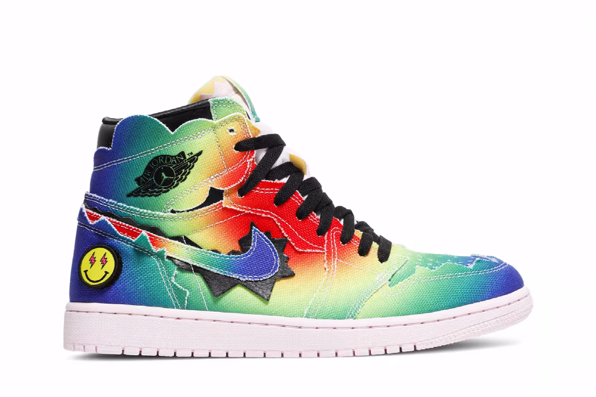J. Balvin x Air Jordan 1 OG High Colores Y Vibras, view 2