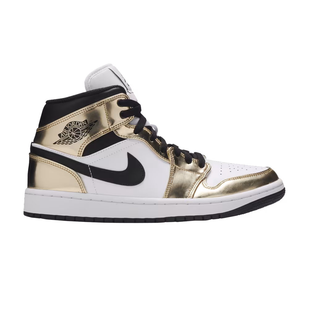 Air Jordan 1 Mid SE Metallic Gold