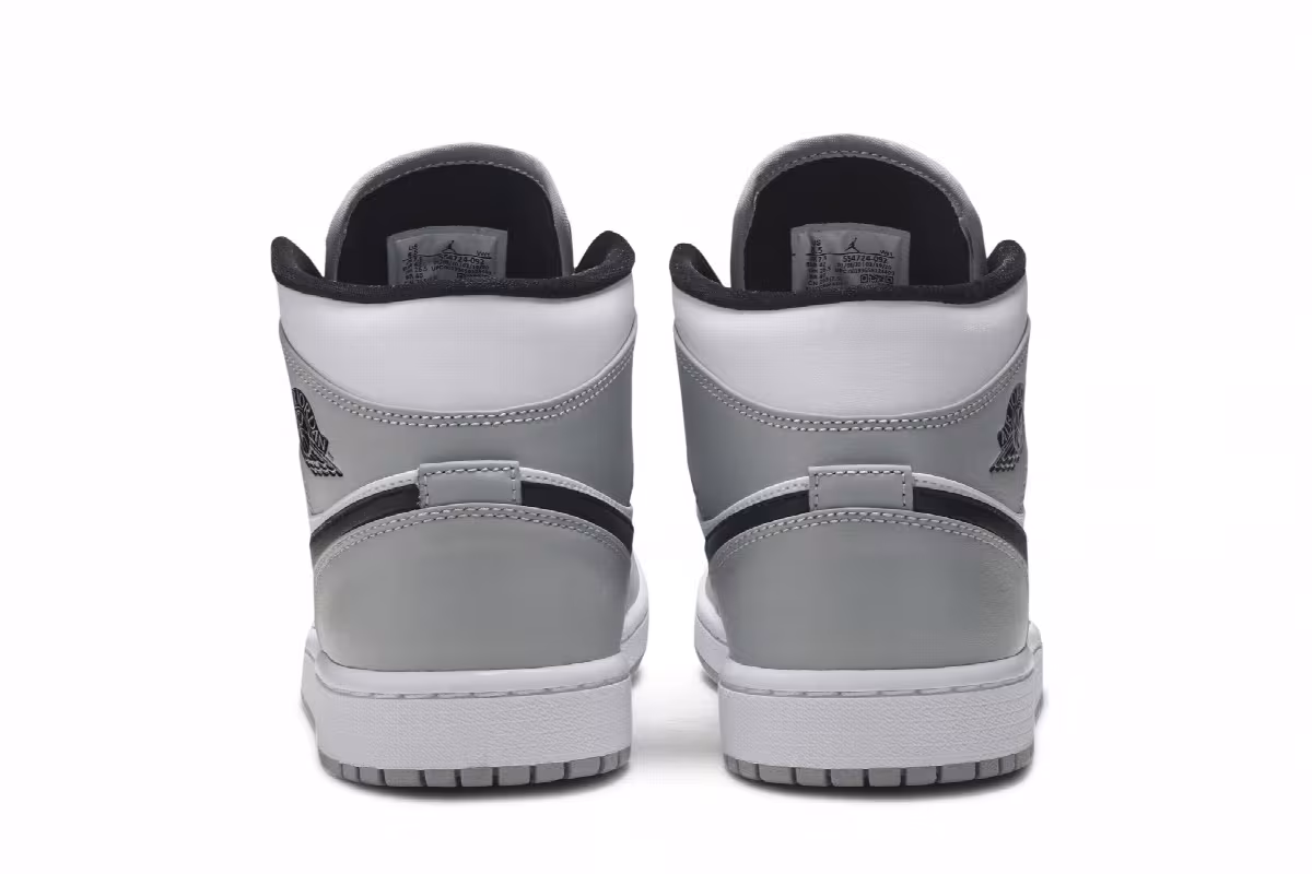 Air Jordan 1 Mid Smoke Grey, view 7