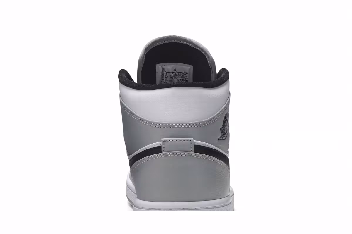 Air Jordan 1 Mid Smoke Grey, view 8