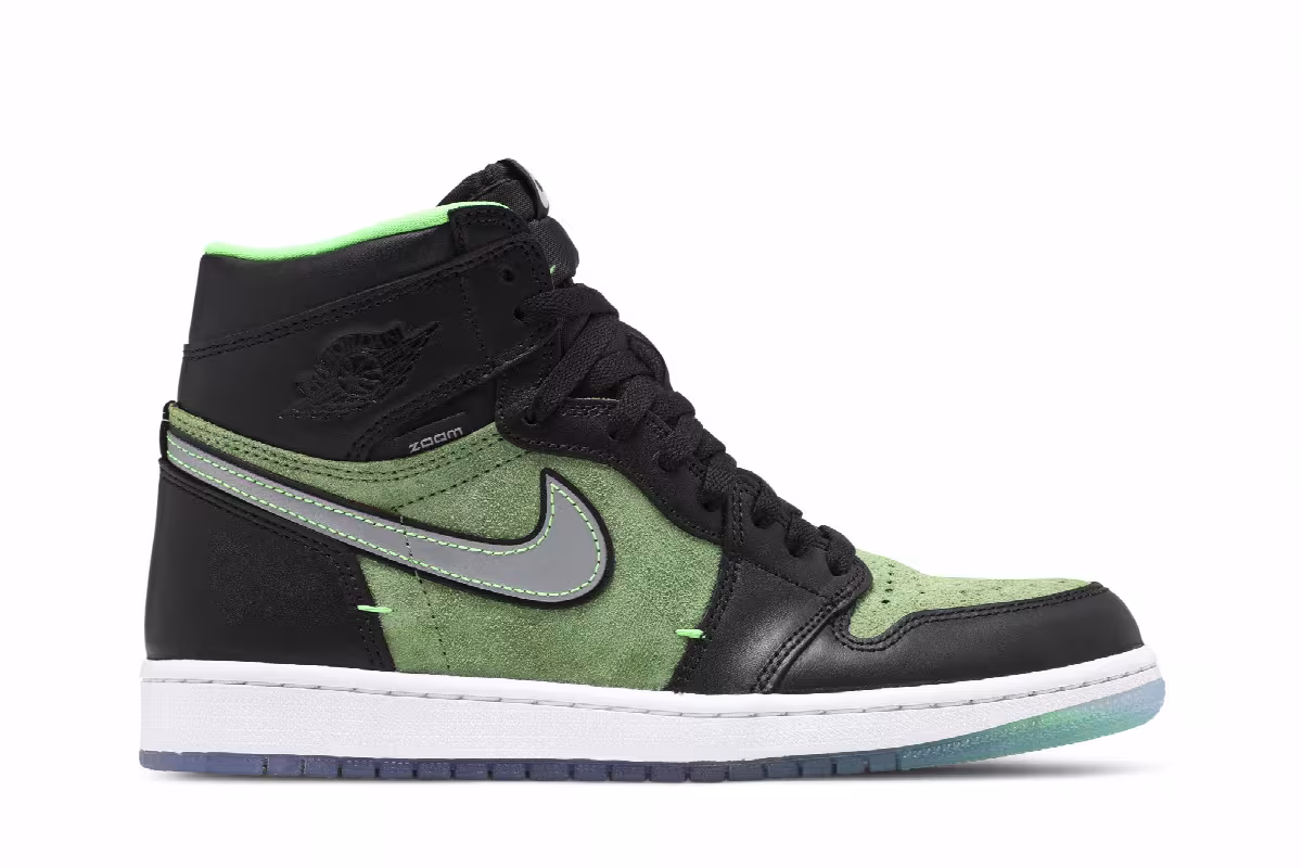 Air Jordan 1 High Zoom Zen Green, view 2