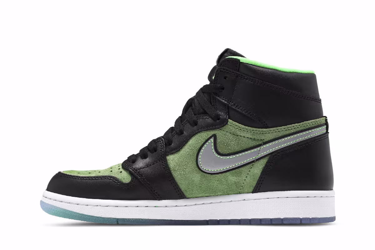 Air Jordan 1 High Zoom Zen Green, view 4