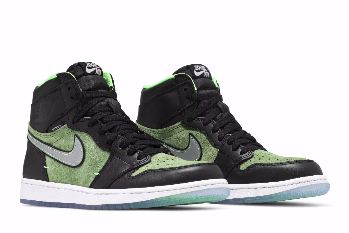 Air Jordan 1 High Zoom Zen Green, view 9