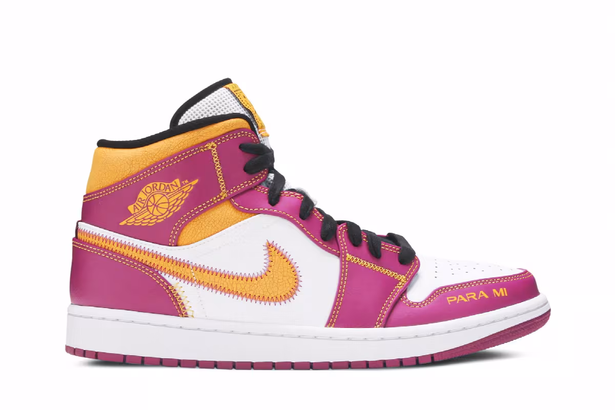 Air Jordan 1 Mid Día de Muertos, view 2