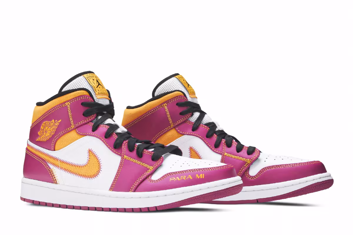 Air Jordan 1 Mid Día de Muertos, view 9