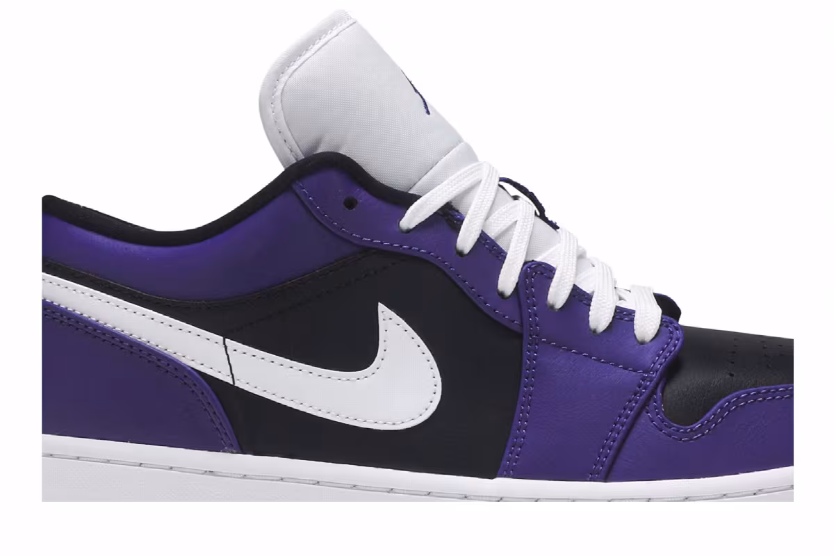 Air Jordan 1 Low Court Purple, view 3