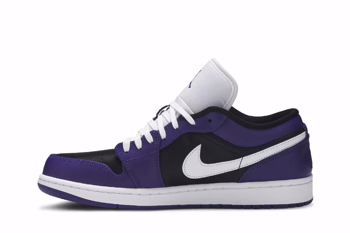 Air Jordan 1 Low Court Purple, view 4