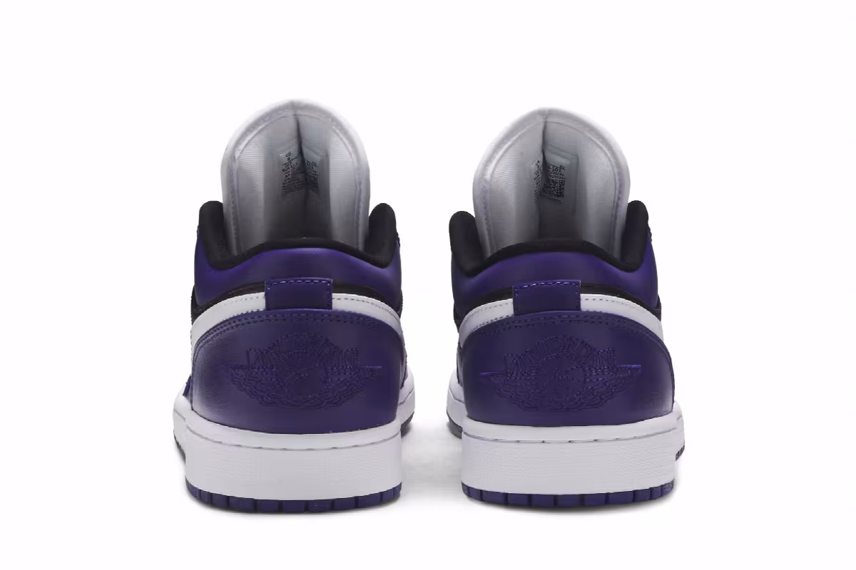 Air Jordan 1 Low Court Purple, view 7