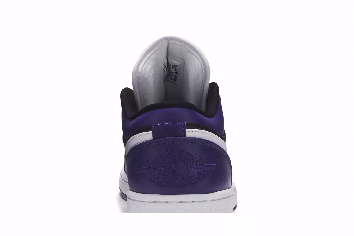Air Jordan 1 Low Court Purple, view 8