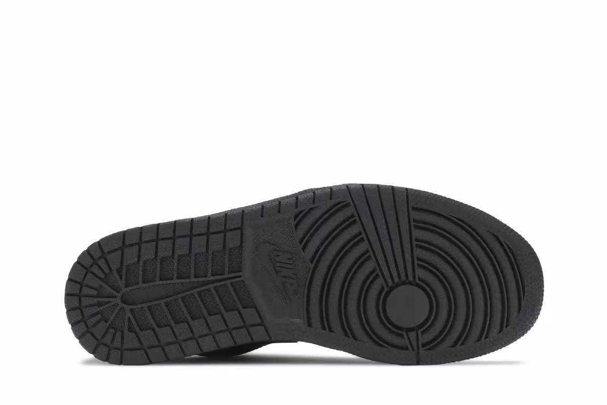 Air Jordan 1 Low Triple Black, view 5